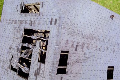 Damaged Roof Sheathing